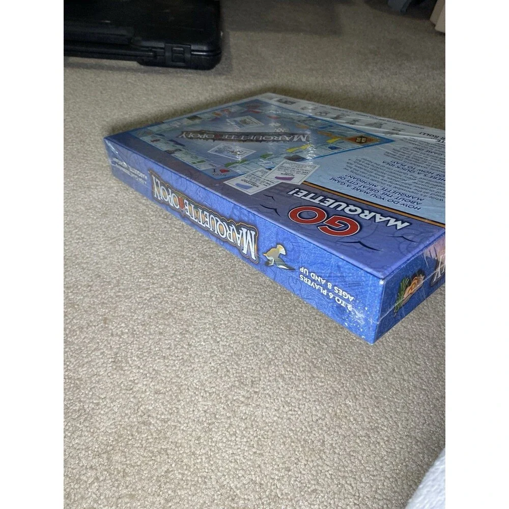 Marquette-Opoly Board Game Late For The Sky New Sealed Michigan Marquette